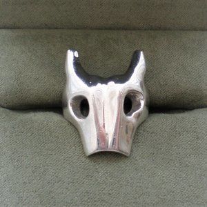 Designer MARIA NILSDOTTER Signed Sterling Silver 925 BRAVERY Ring $340.00